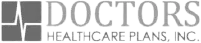 Doctors Healthcare Plans logo featuring a pulse line symbol.